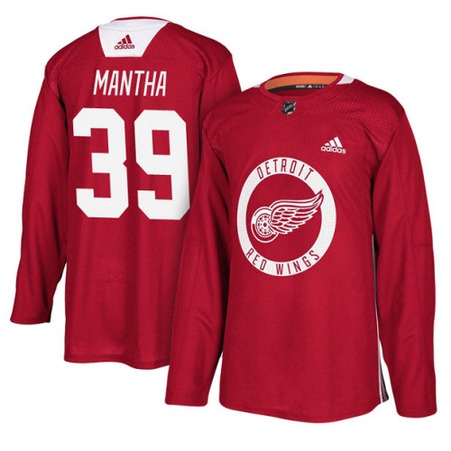 Detroit Red Wings No39 Anthony Mantha 2019 Veterans Day Men's Authentic Practice Jersey Camo