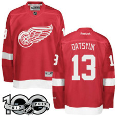 #13 Pavel Datsyuk Red 100 Greatest Player Jersey