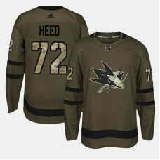 #72 Camo Salute To Service Tim Heed Jersey