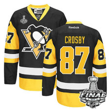 Sidney Crosby #87 Black 2016 Stanley Cup Alternate Finals Jersey