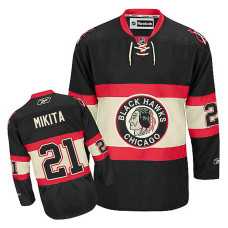 Stan Mikita #21 Black Alternate Jersey