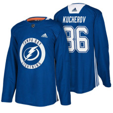 #86 Blue New Season Practice Nikita Kucherov Jersey