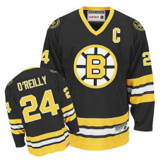 Terry O'Reilly #24 Black Home Jersey