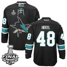 Tomas Hertl #48 Black 2016 Stanley Cup Alternate Champions Jersey