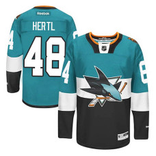 Tomas Hertl #48 Teal/Black 2015 Stadium Series Jersey