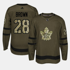 #28 Camo Salute To Service Connor Brown Jersey