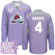 Tyson Barrie #4 Purple Hockey Fights Cancer Jersey