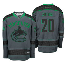 #20 Brandon Sutter Storm Cross Check Fashion Jersey