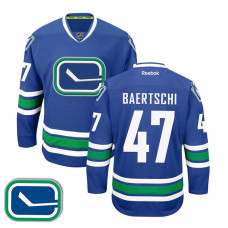 Sven Baertschi #47 Royal Blue Alternate Authentic Jersey