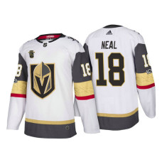 #18 James Neal White 2017-2018 Season Vegas Anniversary Jersey