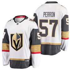 #57 White Breakaway David Perron Jersey