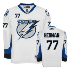 #77 Victor Hedman White Premier Jersey