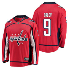 #9 Breakaway Dmitry Orlov Home Jersey Red