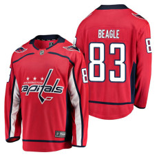 #83 Breakaway Player Jay Beagle Jersey Red