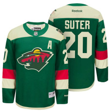 Ryan Suter #20 Green 2016 Stadium Series Premier Jersey