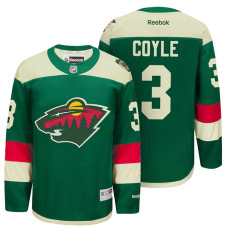 Charlie Coyle #3 Green 2016 Stadium Series Premier Jersey