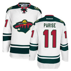 Zach Parise #11 White Away Jersey