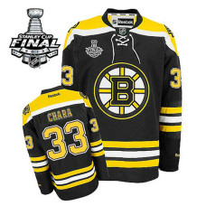 Zdeno Chara #33 Black 2013 Stanley Cup Home Jersey